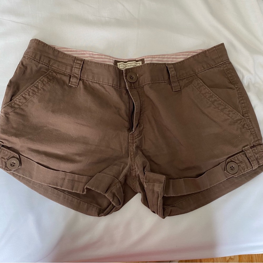 Heritage Brown Shorts